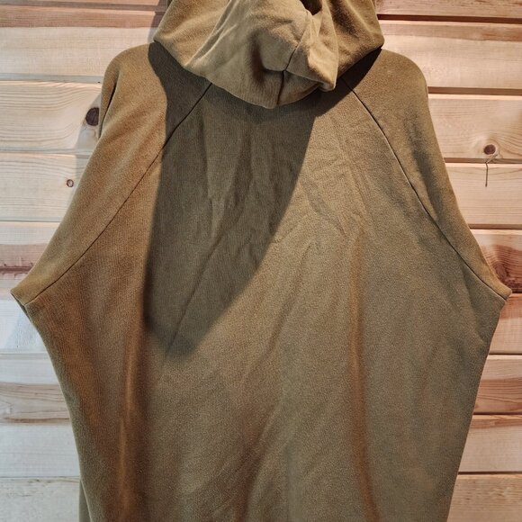 Under Armour Men’s L Hoodie • Brown/Tan Pullover • UA Logo Sweatshirt - Picture 2 of 4